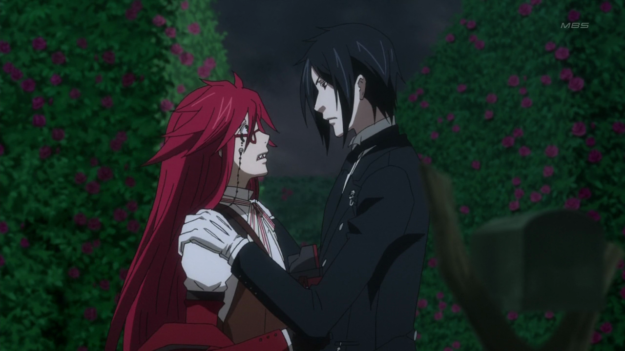 I just can’t come over how cute Grell looks in this picture! 